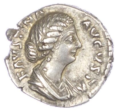 Faustina Junior, Silver Denarius