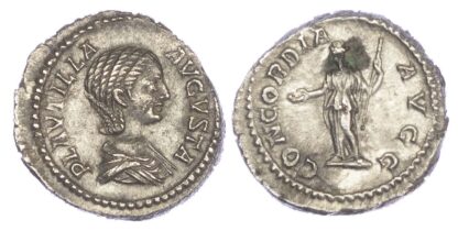 Plautilla, Silver Denarius