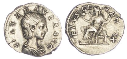 Julia Paula (Wife of Elagabalus), Silver Denarius