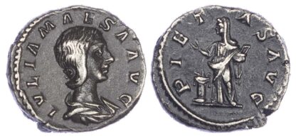 Julia Maesa, Silver Denarius