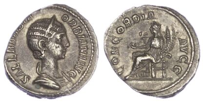 Orbiana (Wife of Severus Alexander), Silver Denarius