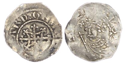 Henry I (1100-35), Penny, Quadrilateral on cross fleury, Lincoln Mint