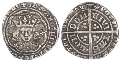 Edward III (1327-1377), Groat, post-treaty period (1369-77), London mint
