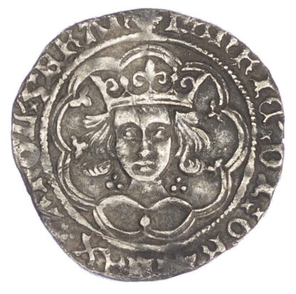 Henry VI (1422-61), first reign, Groat, Trefoil issue, London mint