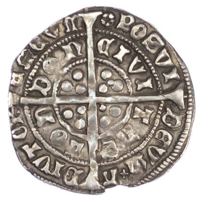 Edward IV (1461-70), first reign, Groat, quatrefoils at neck, nothing on breast, extra pellet reverse, London
