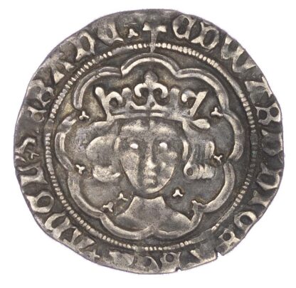 Edward IV (1461-70), Groat, First reign, trefoils at neck, London
