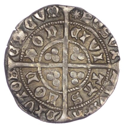 Edward IV (1461-70), Groat, First reign, trefoils at neck, London