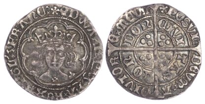 Edward IV (1471-83), Groat, 2nd reign, rose on breast, London mint