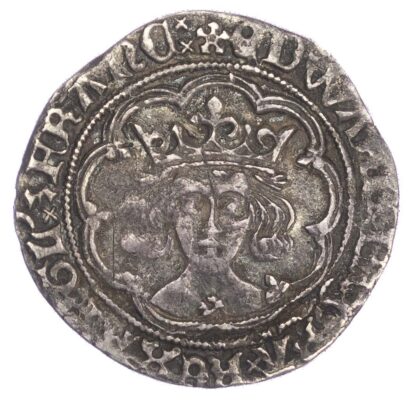 Edward IV (1471-83), Groat, 2nd reign, rose on breast, London mint