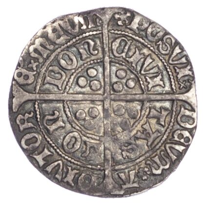 Edward IV (1471-83), Groat, 2nd reign, rose on breast, London mint