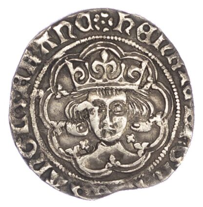 Henry VII (1485-1509), Groat, Class 1, Crosses by neck, London