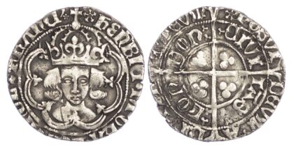 Henry VII (1485-1509), Groat, Class 3a/2 mule, mm cinquefoil