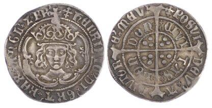 Henry VII (1485-1509), Groat, Class 3c, mm cross crosslet