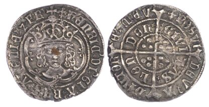 Henry VII (1485-1509) Groat, Class 4a, mm cross crosslet