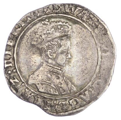 Edward VI (1547-53), Shilling, second period, 2nd issue, Tower, mintmark pheon (1549)