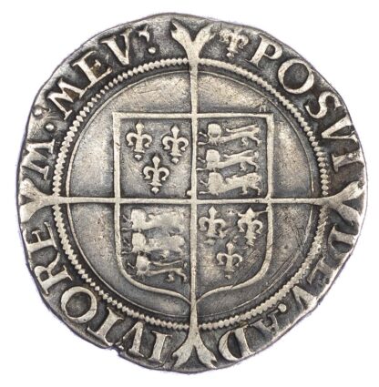 Elizabeth I (1558-1603),1st issue, Shilling, Bust 2a, mm lis