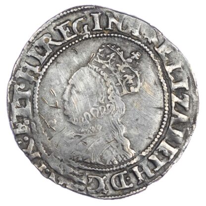 Elizabeth I (1558-1603), 2nd issue shilling, bust 3c, mm martlet