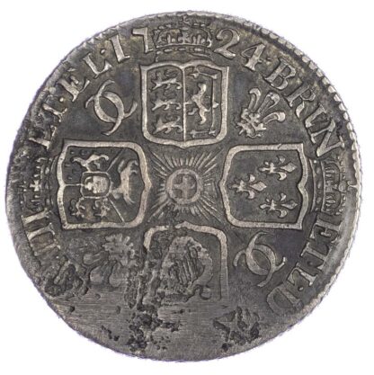 George I (1714-27), Shilling, 1724, Welsh Copper Company issue