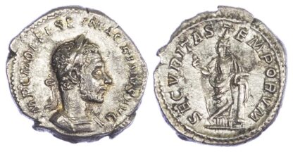 Macrinus, Silver Denarius