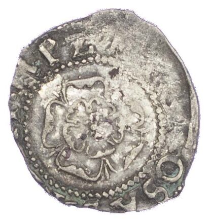 Philip and Mary (1554-1558), Base Penny, mm halved rose and castle