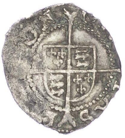 Philip and Mary (1554-1558), Base Penny, mm halved rose and castle