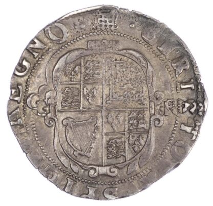 Charles I (1625-49), Shilling, Group D, 6th bust, (sharp D6/1), mm portcullis