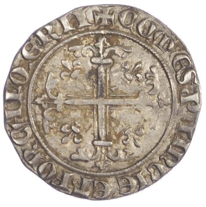 France, Provence, Robert d’Anjou (the Wise) (1309-43), silver Carlin
