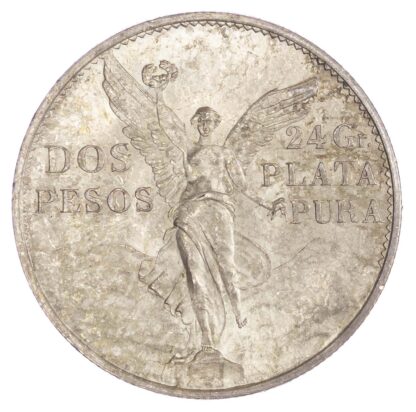Mexico, Estados Unidos Mexicanos, silver 2 Pesos, 1921, Centennial of Independence