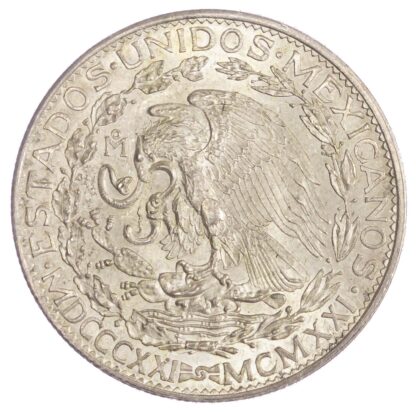 Mexico, Estados Unidos Mexicanos, silver 2 Pesos, 1921, Centennial of Independence