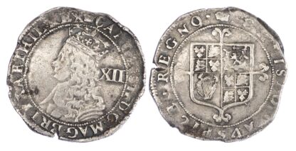 Charles II (1660-85), Shilling, third hammered issue (1660-62), mm crown