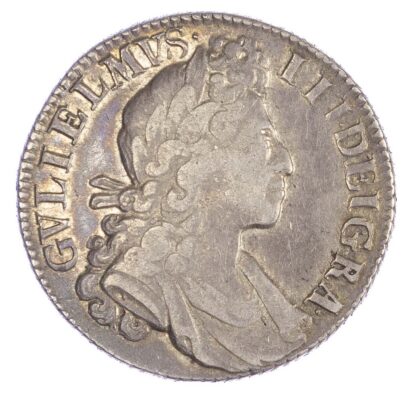 William III (1694-1702), Shilling, 5th Bust