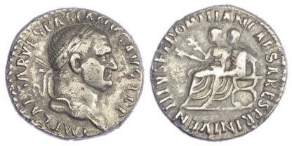 Vespasian, Silver Denarius