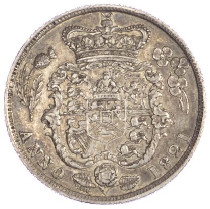 George IV (1820-30), Shilling, 1821, first reverse