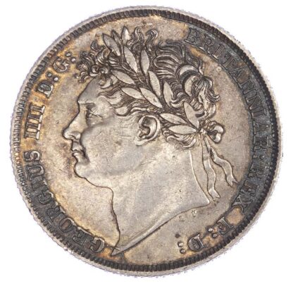 George IV (1820-30), Shilling, 1824, second reverse