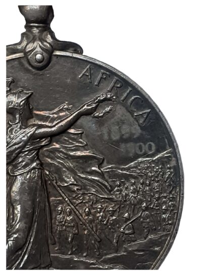 A Talana and Defence of Ladysmith Queen’s South Africa Medal, 2nd type Ghost Dates, 4 clasps, Talana, Defence of Ladysmith, Orange Free State, Transvaal, to Private John Watson