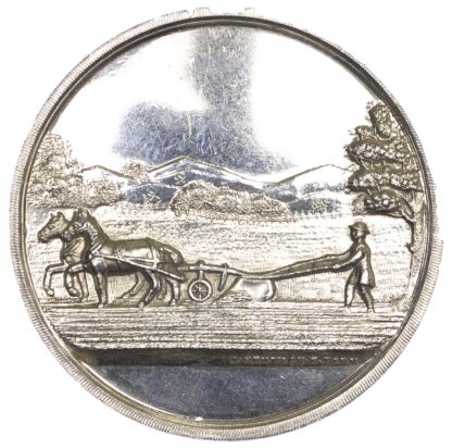 Scotland, Gartmore & Dalmary Ploughing Society, AR junior prize medal