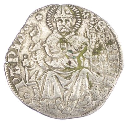 Italy, Pavia, Galeazzo II Visconti (1359-1378), silver Pegione