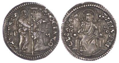 Italy, Venice Pietro Mocenigo (1474-76), silver Marcello / ½ Lira