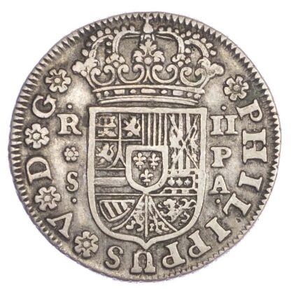 Spain, Philip V (2nd Reign, 1724-1746), silver 2 Reales, 1732