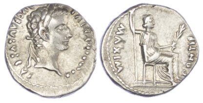Tiberius, Silver Denarius