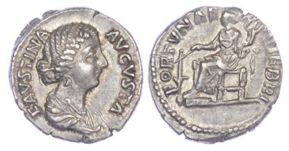 Faustina Junior, Silver Denarius