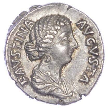 Faustina Junior, Silver Denarius