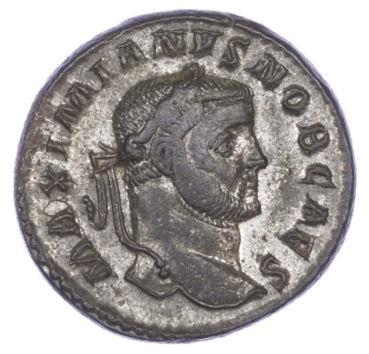 Galerius, as Caesar, Billon Follis