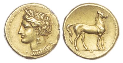 North Africa, Carthage, Electrum Stater