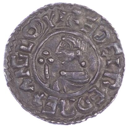 Aethelred II (978-1016), Penny, Crux, London mint, moneyer Oscytel,