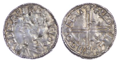 Aethelred II (978-1016), Penny, Long cross type, Canterbury mint,