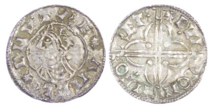 Canute (1016-35), Penny, Quatrefoil type, Hertford mint