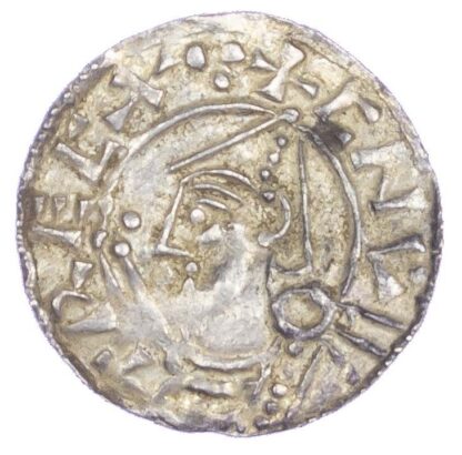 Canute (1016-35), Penny, Helmet type, Canterbury mint