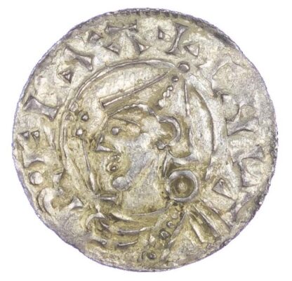 Canute (1016-35), Penny, Helmet type, Southwark mint