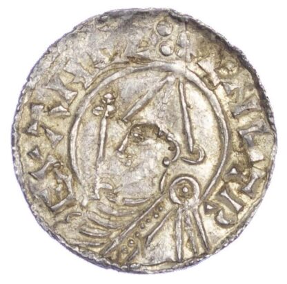 Canute (1016-35), Penny, Helmet type, Thetford mint,